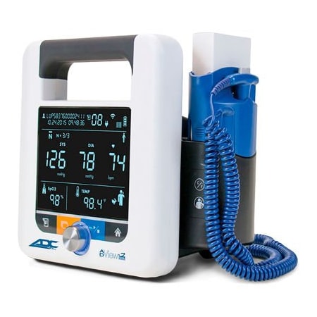 American Diagnostic Corp ADC ADView 2 Diagnostic Station, Blood Pressure Base Unit with Temperature Module 9005BPTO